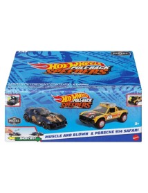 Hot Wheels Pull-back Speeders Muscle And Blown Porsche 914 Safari (hwh54) 