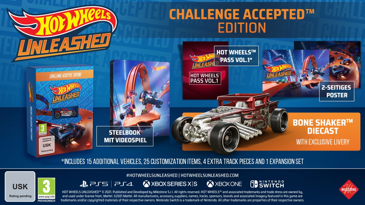 Joc Hot Wheels Unleashed Challenge Accepted Edition pentru PS5