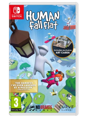 Joc Human Fall Flat Art Card Edition pentru Nintendo Switch