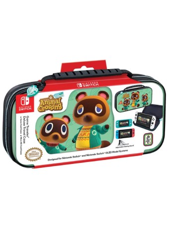  Husa De Calatorie Animal Crossing Green pentru NSW