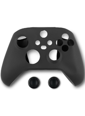  Husa Din Silicon Pentru Controller Si Protectie Pentru Butoane Spartan Gear S Negru pentru XBOX SERIES