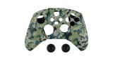  Husa Din Silicon Pentru Controller Si Protectie Pentru Butoane Spartan Gear S Verde Camuflaj pentru XBOX SERIES
