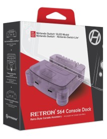Hyperkin Retron S64 Console Dock Purple 