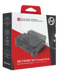 Hyperkin Retron S64 Console Dock Smoke Gray