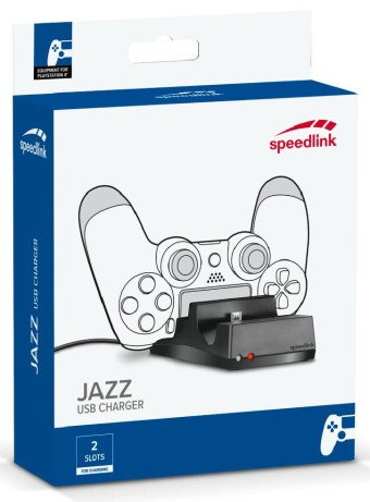  Incarcator Speedlink Jazz Usb Black pentru PS4