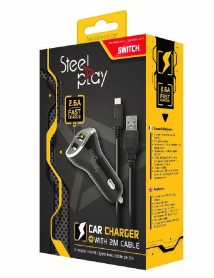 Incarcator Steelplay Auto Cu Doua Porturi 2,6 V 