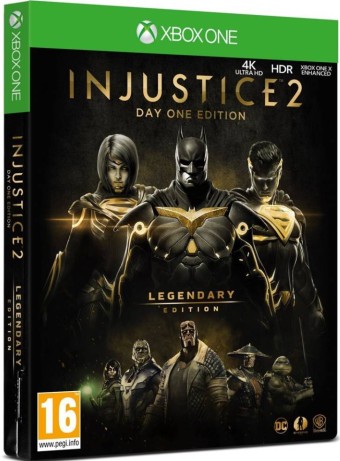 Joc Injustice 2 Legendary Steelbook Edition pentru Xbox One