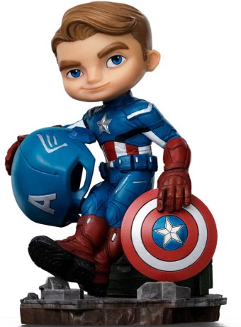 Figurina Joc Iron Studios Infinity Saga Captain America Minico 14cm