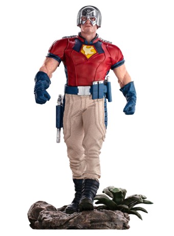 Figurina Statueta Iron Studios The Suicide Squad Peacemaker 1 10 23cm