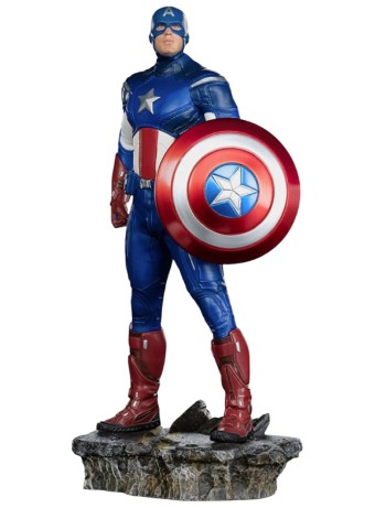 Figurina Statueta Ironstudios Marvel The Infinity Saga Bds 1 10 Art Scale Captain America 23 CM