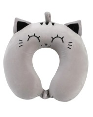 Itotal Neck Pillow Grey Cat (xl2184c)