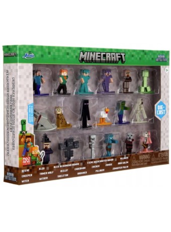 Figurina Joc Jada Minecraft Multi Pack Nanofigs Wave 12 253265013
