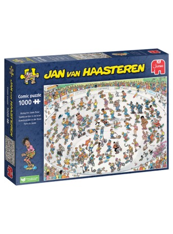  Jan Van Haasteren Riding The Skate Bowl 1000pc