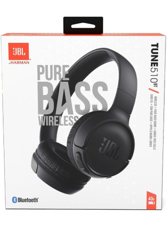  Jbl Headphones Bluetooth Tune 510bt T510bt + MIC Black pentru PC