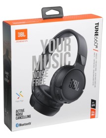 Jbl Headphones Bluetooth Tune 660nc T660nc + MIC Black 