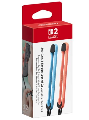  Joy Con 2 Strap Pair Light Blue Light Red 