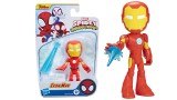 Figurina Joc Junior Marvel Spidey And His Amazing Friends Iron Man Mini F3998
