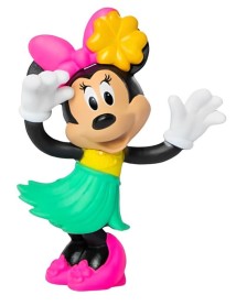 Junior Minnie Minnie Mouse In Hula Dress 6cm 