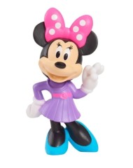 Junior Minnie Minnie Mouse In Purple Dress 6cm
