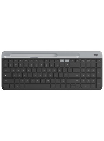  Keyboard Logitech K580 Slim Multi Device Wireless Graphite Nordic pentru PC