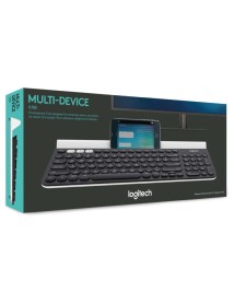 Keyboard Logitech K780 Multi Device Wireless Grey White Nordic 