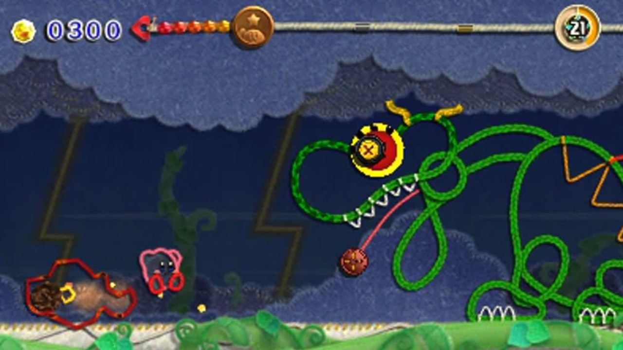 Joc Kirbys Extra Epic Yarn pentru Nintendo 3DS