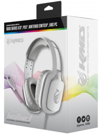 Joc Kmd Instinct Universal Headset White - Nintendo Switch pentru Nintendo Switch