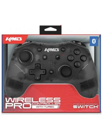  Kmd Pro Wireless Controller Clear Black pentru NSW