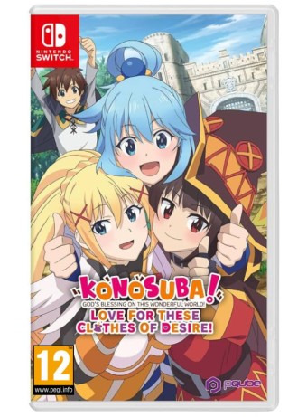 Joc Konosuba Gods Blessing On This Wonderful World Love For These Clothes Of Desire pentru Nintendo Switch