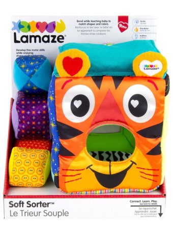 Jucarie Plus Lamaze Animal Faces Shape Sorter (27249)