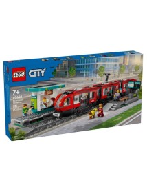 Lego City Downtown Streetcar And Station (60423) 