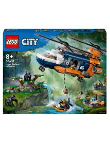 Lego City Exploration Jungle Explorer Helicopter At Base Camp (60437) 