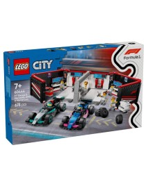 Lego City F1(r) Garage & Mercedes-amg & Alpine Cars (60444) 