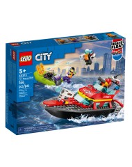 Lego City Fire Rescue Boat (60373)