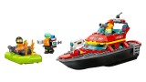 Joc Lego City Fire Rescue Boat (60373)