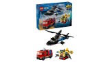 Joc Lego City Helicopter Fire Engine & Submarine (60462)