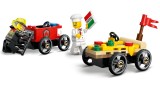 Joc Lego City Pizza Vs. Fire Truck Race Car Pack (60458)