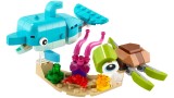 Joc Lego Creator: Dolphin And Turtle (31128)