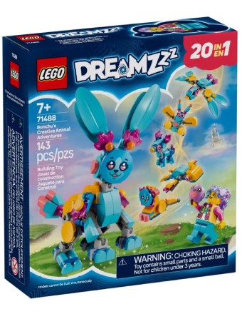Joc Lego Dreamzzz Bunchus Creative Animal Adventures (71488)