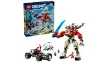 Joc Lego Dreamzzz Coopers Tiger Mech & Zeros Hot Rod Car (71497)
