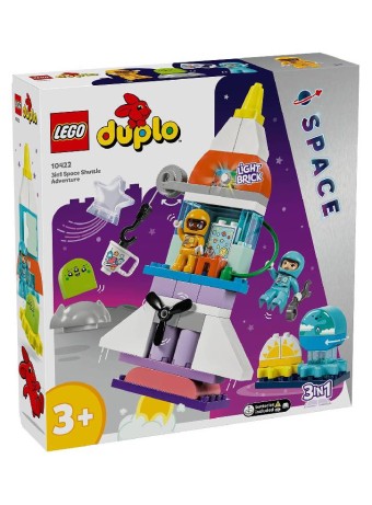 Joc Lego Duplo 3in1 Space Shuttle Adventure (10422)