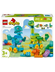 Lego Duplo Town 3-in-1 Dinosaurs On Wheels (10451) 