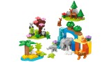 Joc Lego Duplo Town 3-in-1 Wild Animal Families (10446)