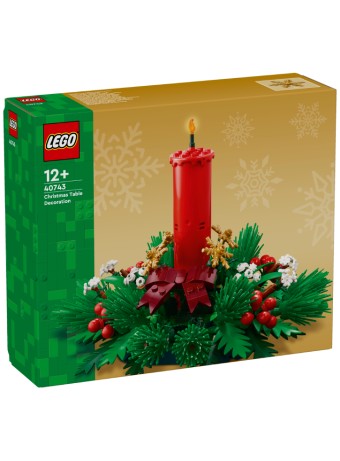 Joc Lego Iconic Christmas Table Decoration (40743)