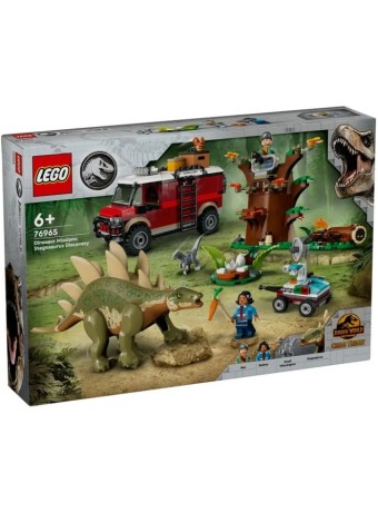 Joc Lego Jurassic World Chaos Theory Dinosaur Missions Stegosaurus Discovery (76965)