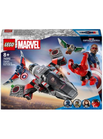 Joc Lego Marvel Captain America Vs Red Hulk Battle (76292)