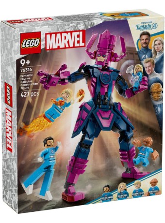 Joc Lego Marvel Fantastic Four Vs. Galactus Construction Figure (76316)