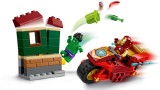 Joc Lego Marvel Iron Man With Bike And The Hulk (76287)