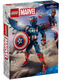 Lego Marvel New Captain America Construction Figure (76296) 