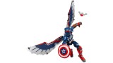Joc Lego Marvel New Captain America Construction Figure (76296)